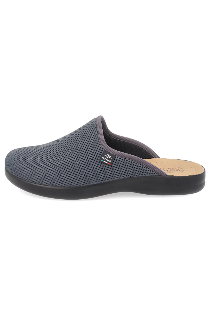 Ciabatte antracite con plantare anatomico e antiscivolo Fly Flot 90P70118FB