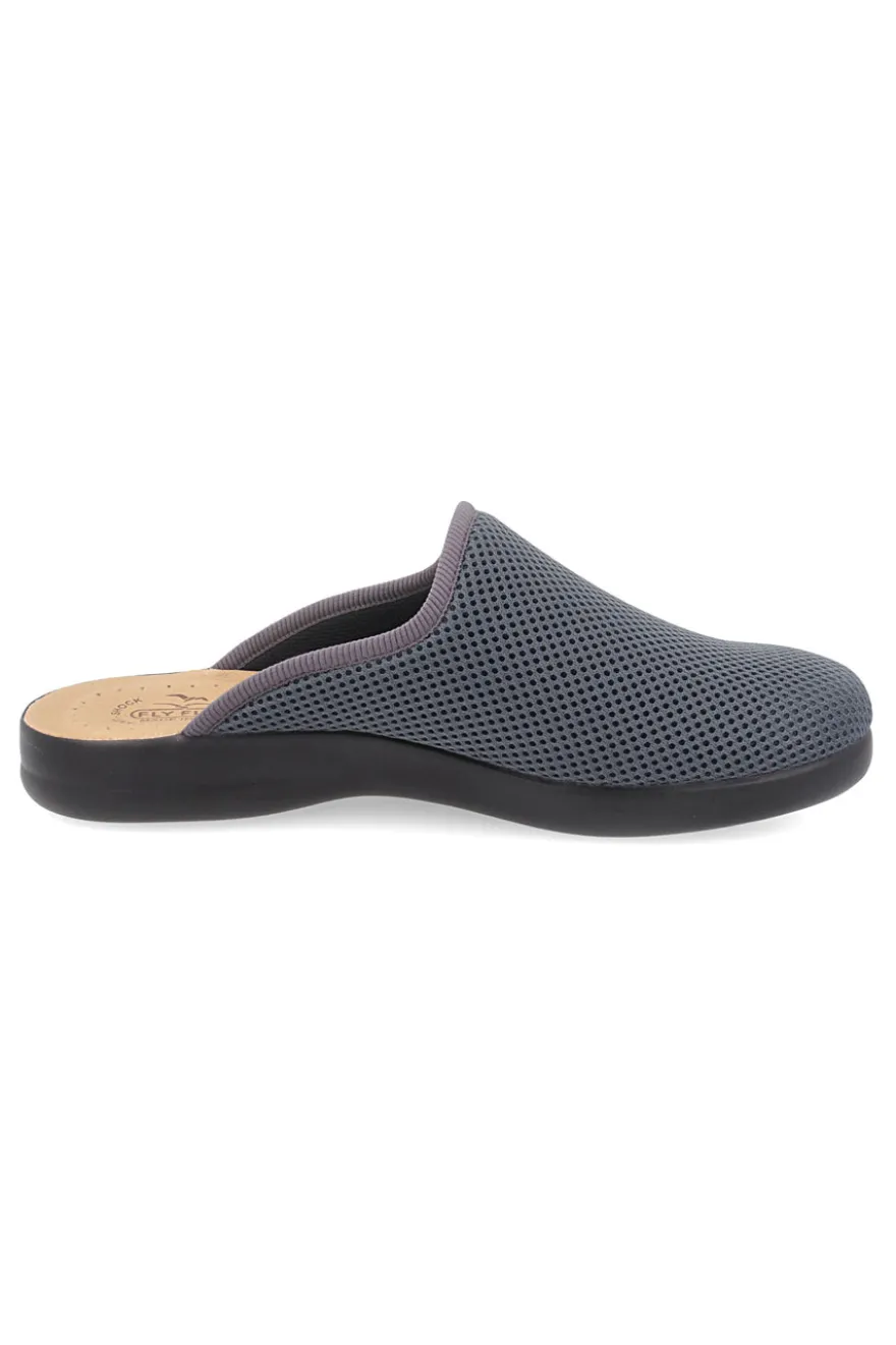 Ciabatte antracite con plantare anatomico e antiscivolo Fly Flot 90P70118FB