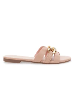Ciabatte Basse Rosa con Catena Mon Dieu 3982