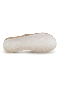 Ciabatte beige con dettagli luminosi Inblu 47 BV