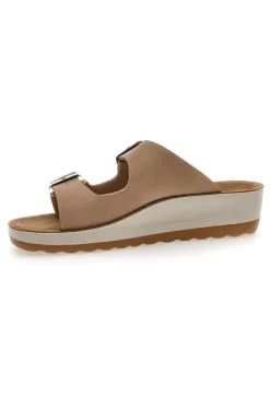 Ciabatte Beige Con Fasce Regolabili Fly Flot 42644