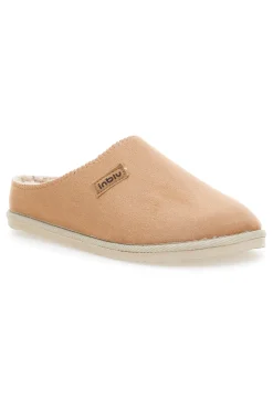 Ciabatte beige con fodera con pelo Inblu 45 CS