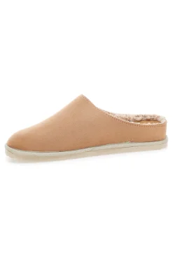 Ciabatte beige con fodera con pelo Inblu 45 CS