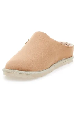 Ciabatte beige con fodera con pelo Inblu 45 CS