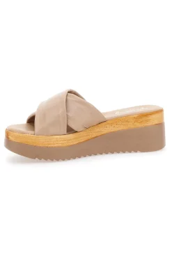 Ciabatte Beige Con Platform Pittarello Love 2974