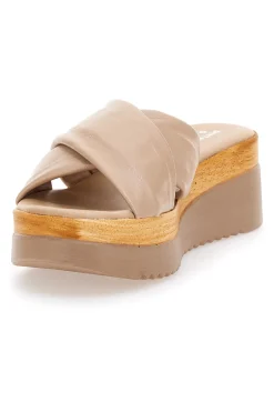 Ciabatte Beige Con Platform Pittarello Love 2974