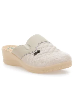 Ciabatte Beige con Punta Chiusa Made in Italy Bio Up 6204