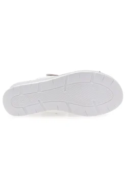 Ciabatte Beige con Zeppa A Contrasto Bianca PLOCADI 11073143
