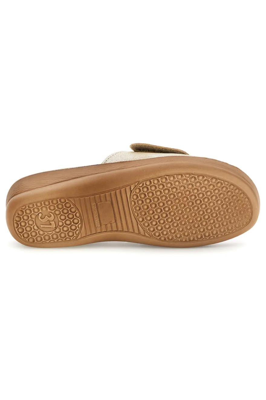 Ciabatte Beige Floreali Inblu 68 VR