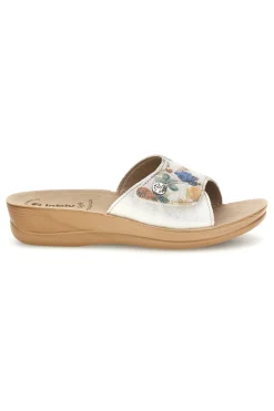 Ciabatte Beige Floreali Inblu 68 VR