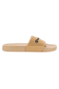 Ciabatte Beige In Gomma Champion Daytona