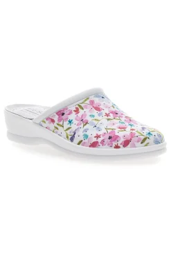 Ciabatte Bianche Con Decorazione Floreale Le Soft 820002