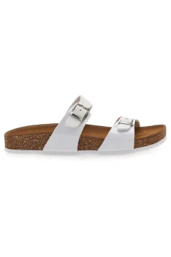 Ciabatte Bianche con Doppia Fibbia Stretta PITTARELLO TIERRA 335A006SR