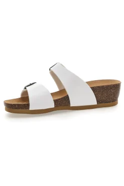 Ciabatte Bianche con Fibbia Bio Up 22713