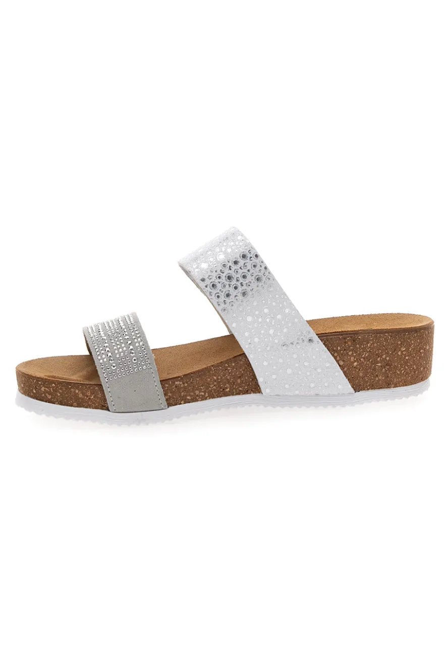 Ciabatte bianche con plantare comfort PITTARELLO ECO 293A480SR