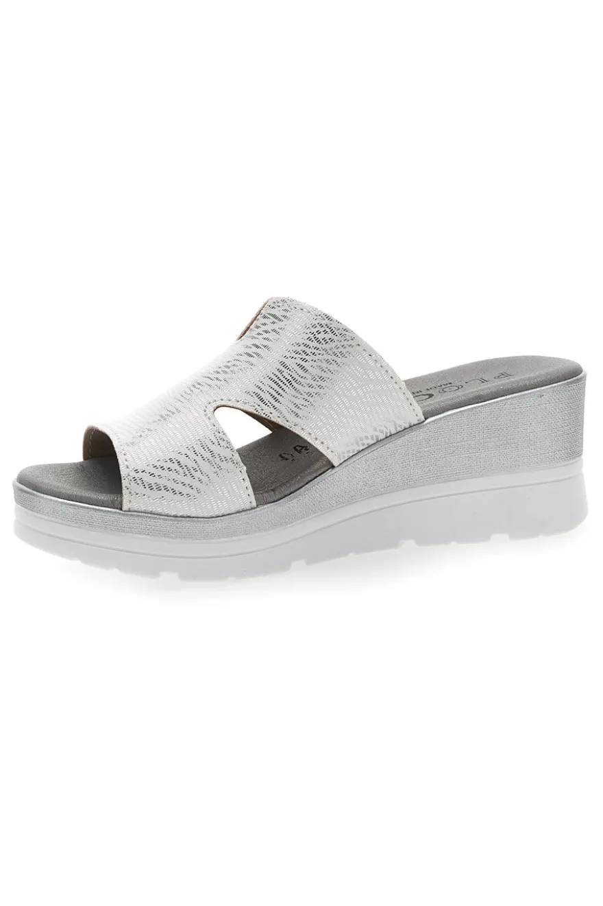 Ciabatte Bianche Con Platform Plocadi 11071242