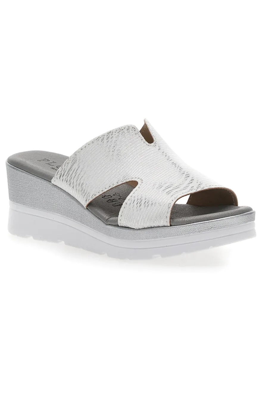 Ciabatte Bianche Con Platform Plocadi 11071242