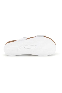 Ciabatte bianche con sottopiede in pelle Pittarello Eco 293A480PR