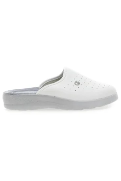 Ciabatte Bianche con Sottopiede in Pelle INBLU 33 RH