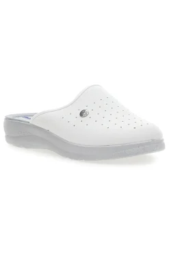 Ciabatte Bianche con Sottopiede in Pelle INBLU 33 RH