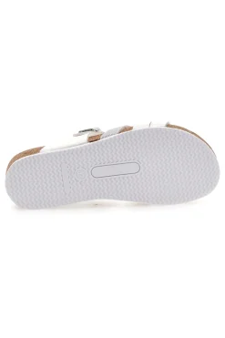Ciabatte Bianche Con Sottopiede in pelle Pittarello Eco 293A410