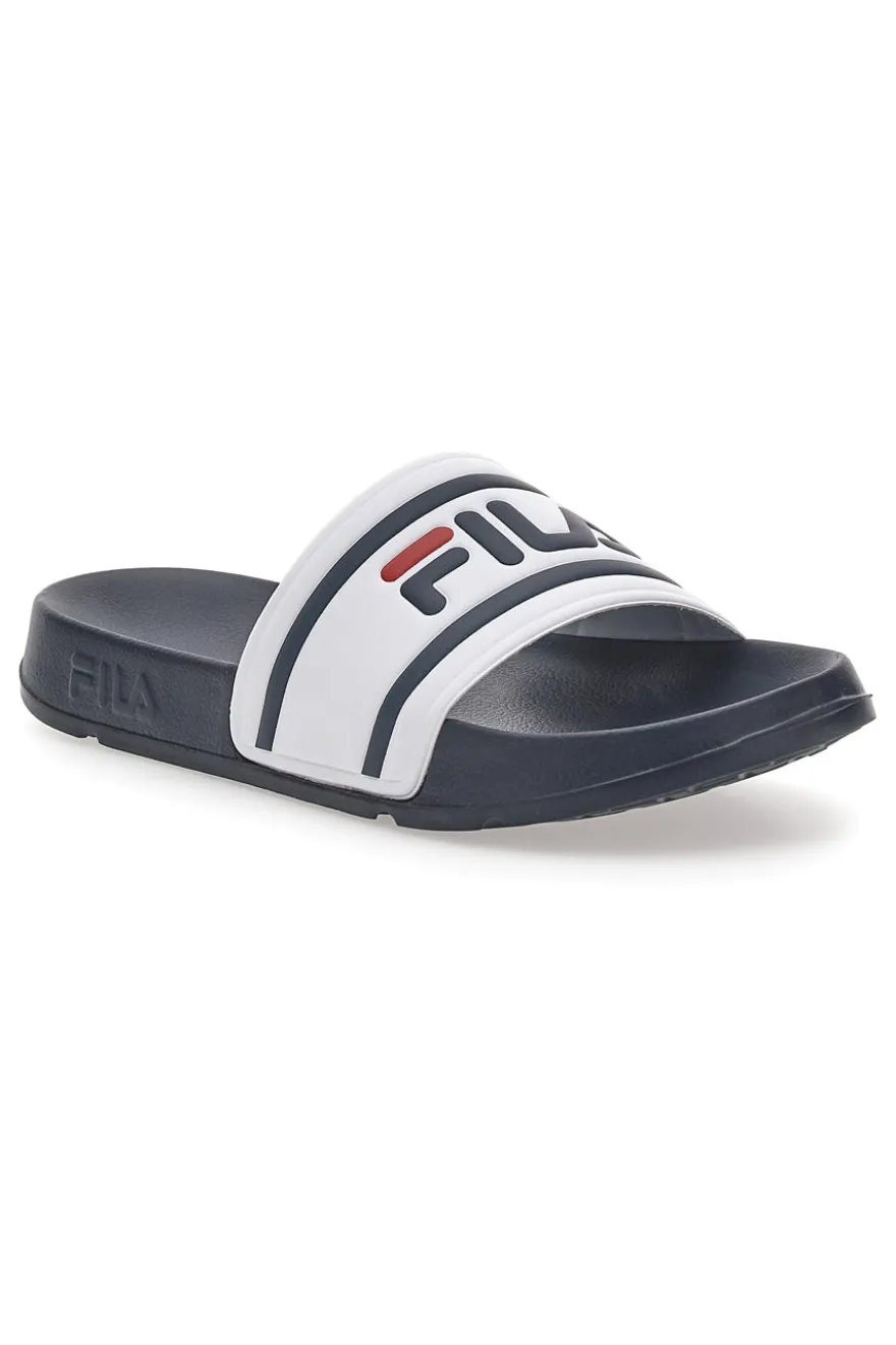 Ciabatte Bianche e Navy Fila Morro bay Slipper