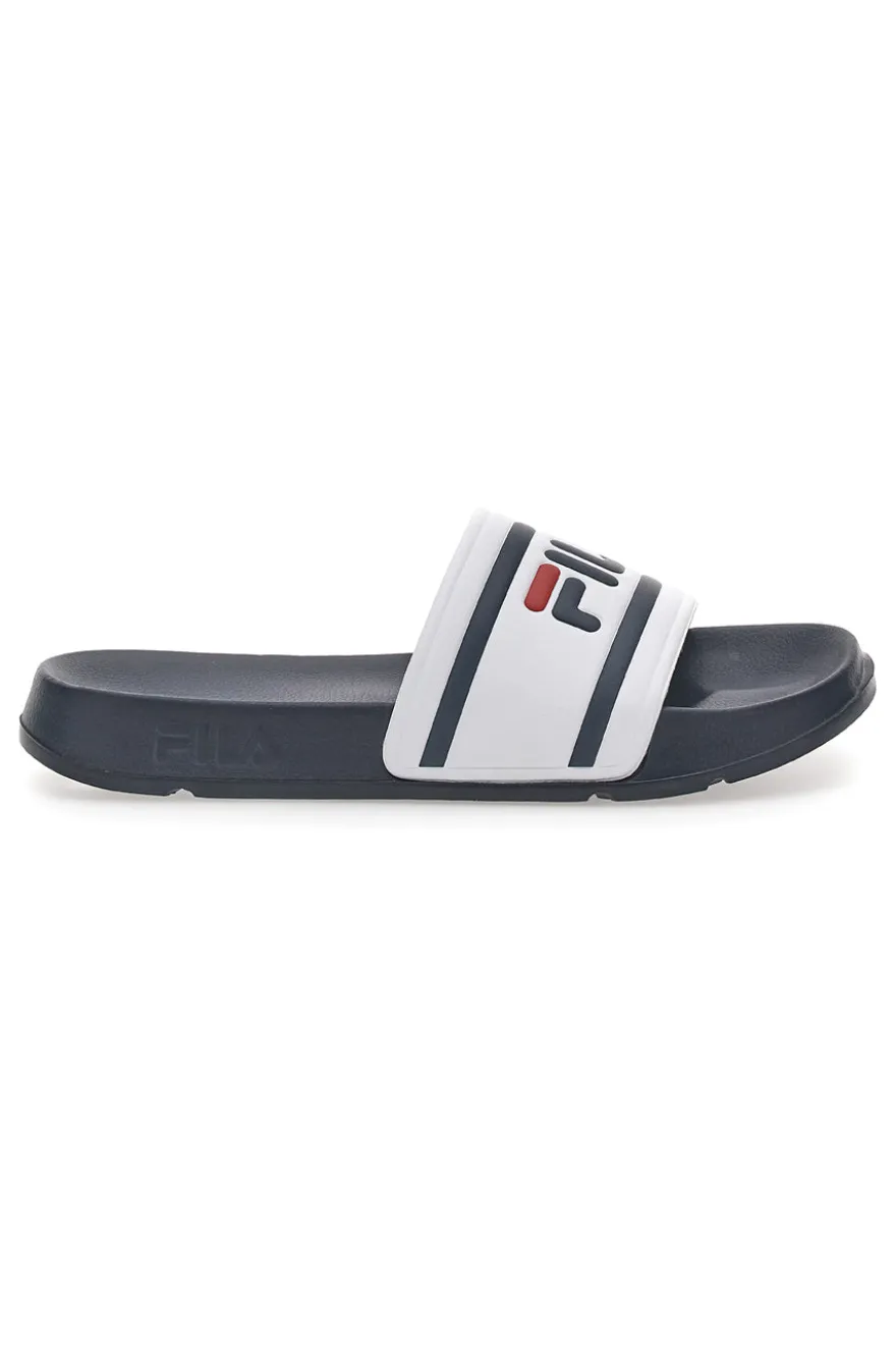 Ciabatte Bianche e Navy Fila Morro bay Slipper