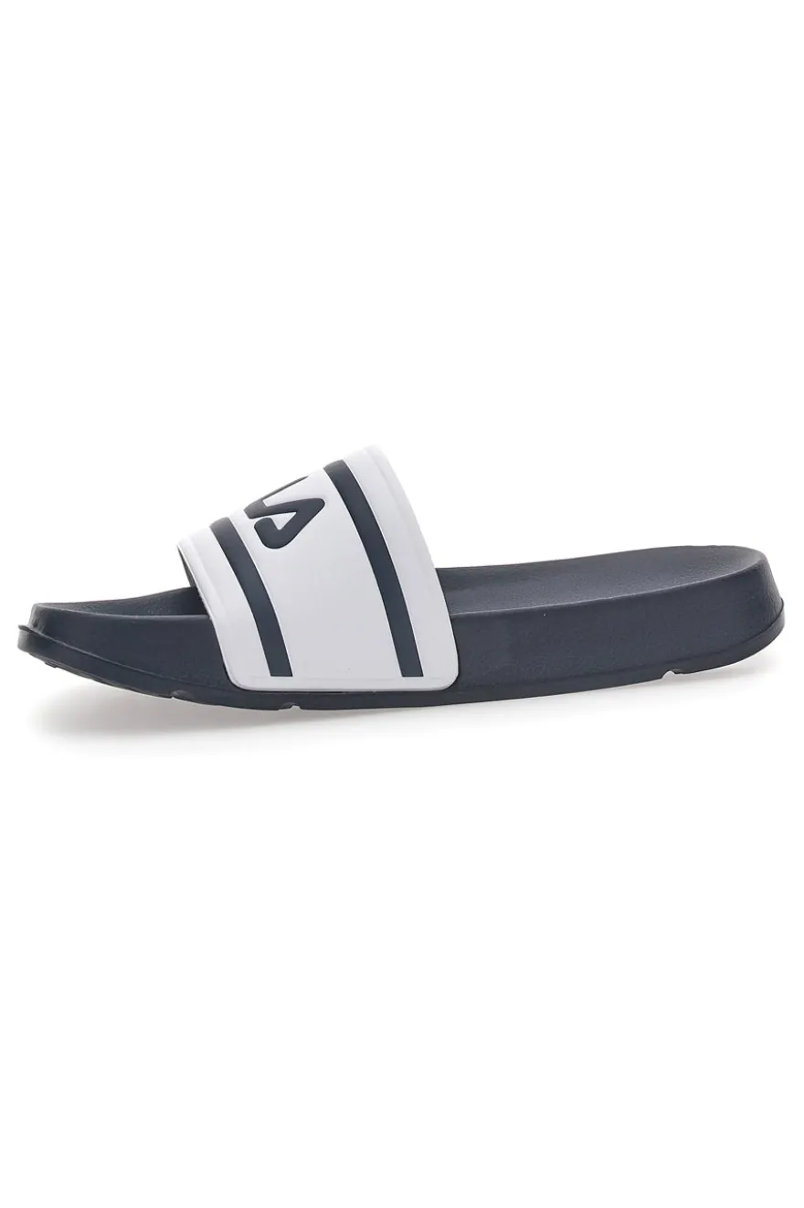Ciabatte Bianche e Navy Fila Morro bay Slipper