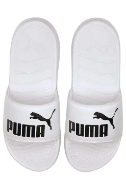 Ciabatte Bianche e Nere PUMA POPCAT 20