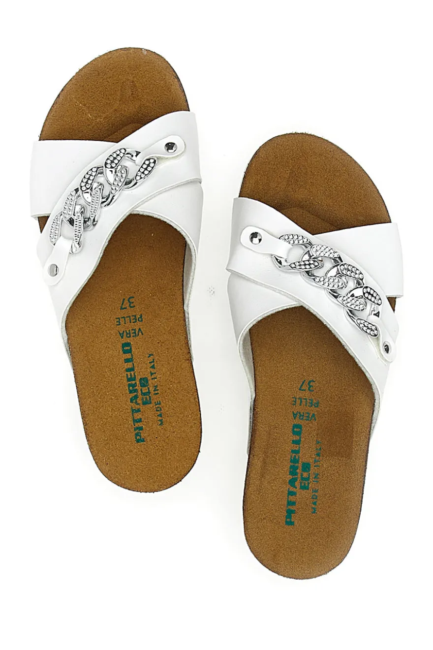 Ciabatte Bianche Made in Italy Pittarello Eco 293A121SR