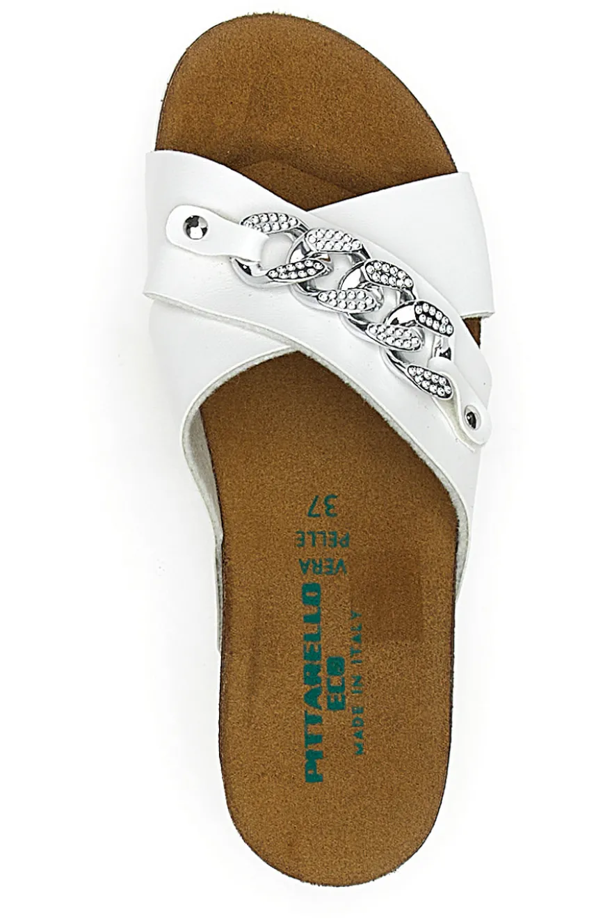 Ciabatte Bianche Made in Italy Pittarello Eco 293A121SR