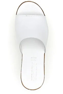 Ciabatte Bianchi con Fascia in Pelle Made in Italy PITTARELLO 233170428