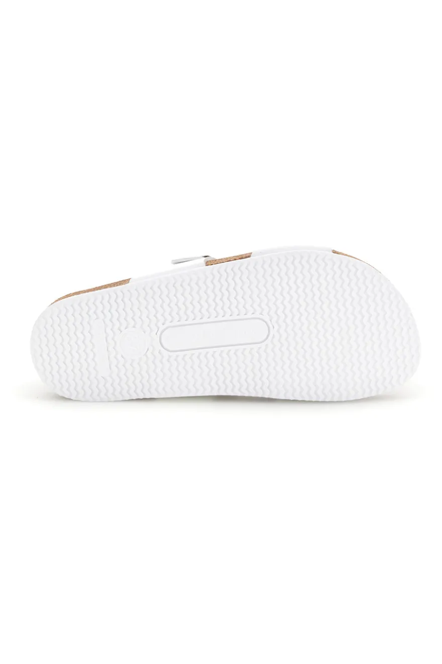 Ciabatte Bianco doppia fascia Pittarello tierra 335A006SR