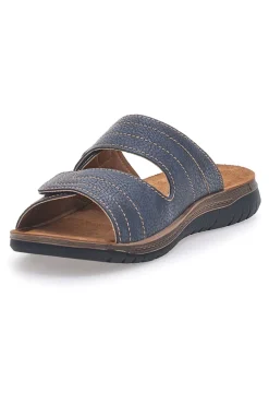 Ciabatte blu con doppia fascia regolabile Inblu 20ID