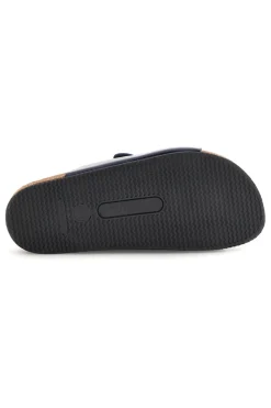 Ciabatte blu con doppia fibbia Pittarello Tierra 335A038SR