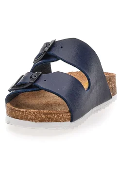 Ciabatte Blu con Doppia Fibbia Pittarello Bio 257206
