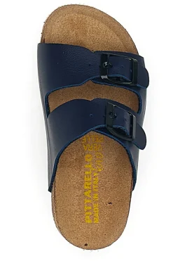 Ciabatte Blu con Doppia Fibbia Pittarello Bio 257206