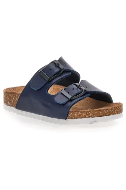Ciabatte Blu con Doppia Fibbia Pittarello Bio 257206