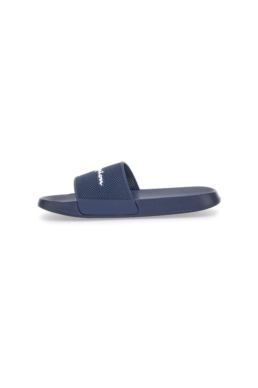 Ciabatte Blu Con Fascia Ampia Champion DTN21