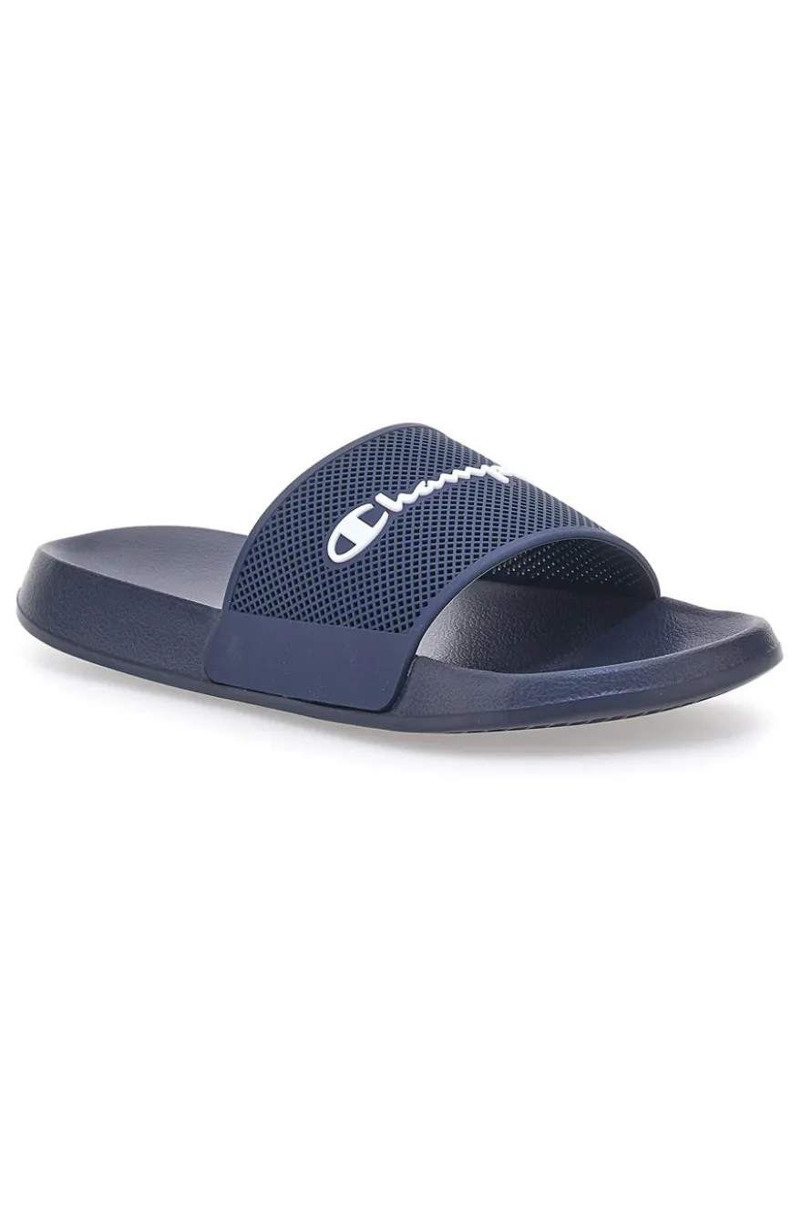 Ciabatte Blu Con Fascia Ampia Champion DTN21