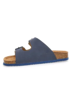 Ciabatte blu con fibbie regolabili Pitt Kids 41701