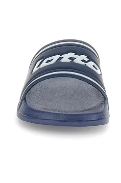 Ciabatte blu con logo Lotto MIDWAY IV SLIDE CL