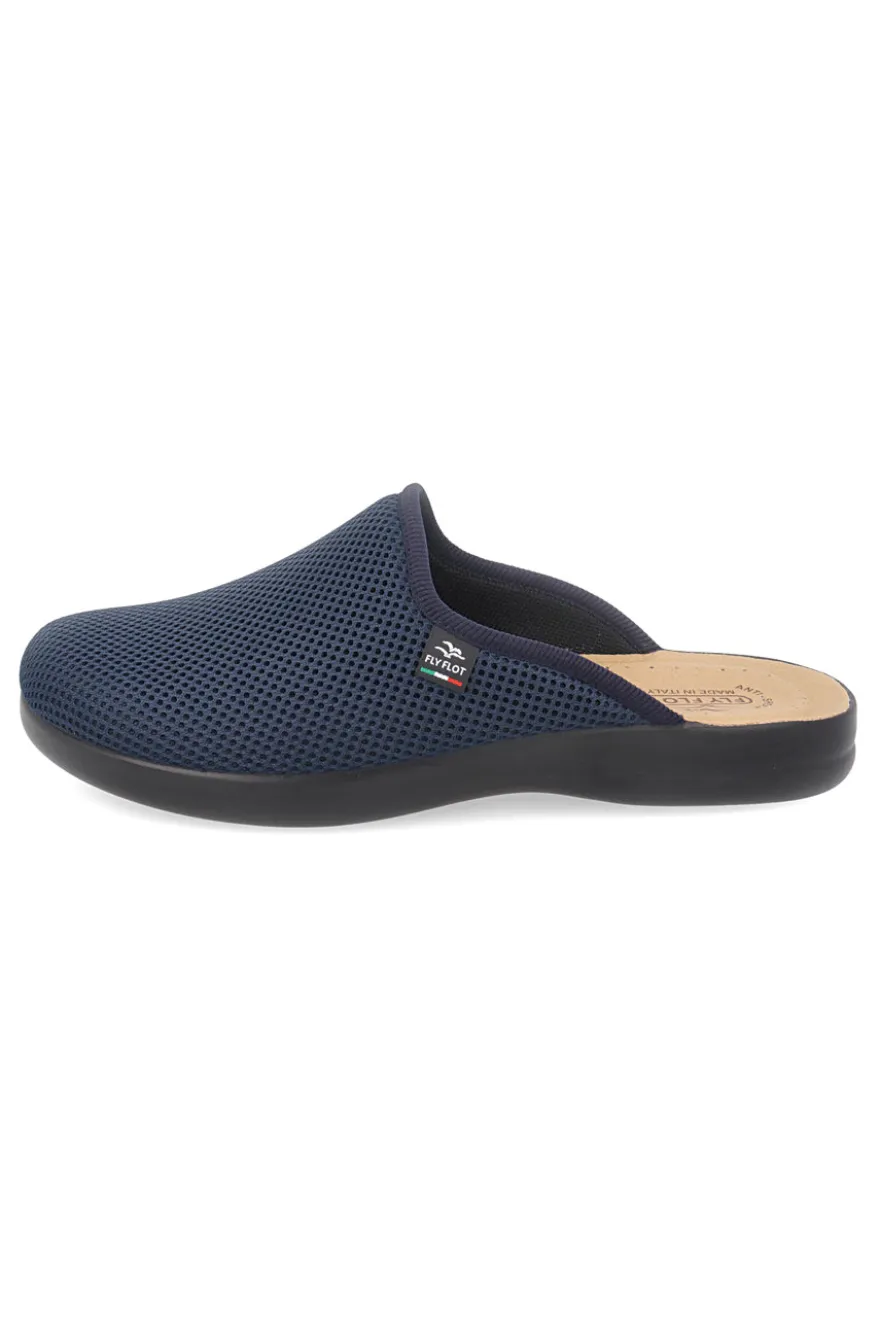 Ciabatte blu con plantare anatomico e antiscivolo Fly Flot 90P70118FB