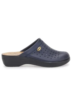 Ciabatte Blu Con Plantare Anatomico Made In Italy Fly Flot 5001