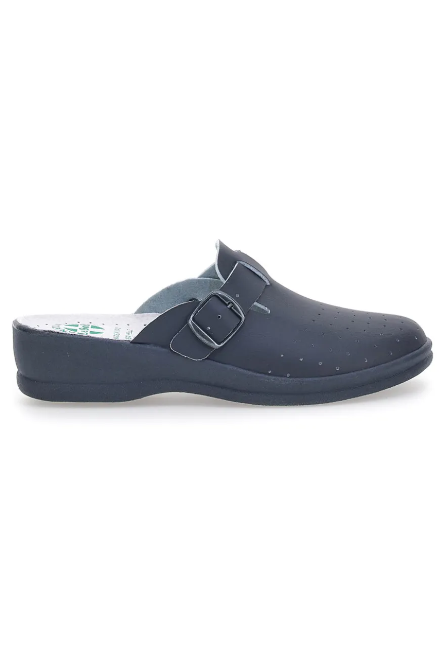 Ciabatte Blu Con Soletta Anatomica Made In Italy Le Soft 40010