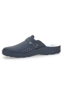 Ciabatte Blu Con Soletta Anatomica Made In Italy Le Soft 50010