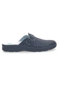 Ciabatte Blu Con Soletta Anatomica Made In Italy Le Soft 50010
