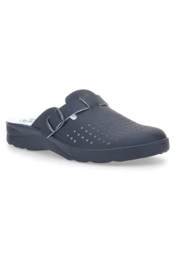 Ciabatte Blu Con Soletta Anatomica Made In Italy Le Soft 50010
