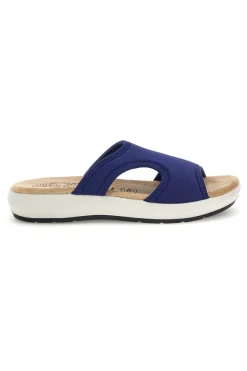Ciabatte blu con suola antiscivolo e soletta comfort very soft Bio up 10