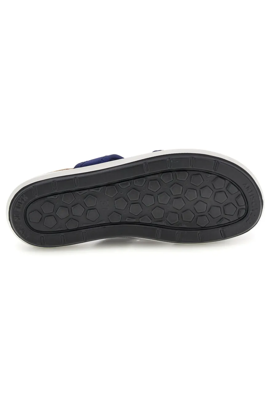 Ciabatte blu con suola antiscivolo e soletta comfort very soft Bio up 10